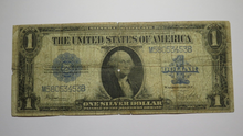 Load image into Gallery viewer, $1 1923 Silver Certificate Large Bank Note Bill Blue Seal One Dollar Good