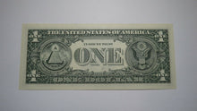 Load image into Gallery viewer, $1 1988 Repeater Serial Number Federal Reserve Currency Bank Note Bill UNC+ 7441