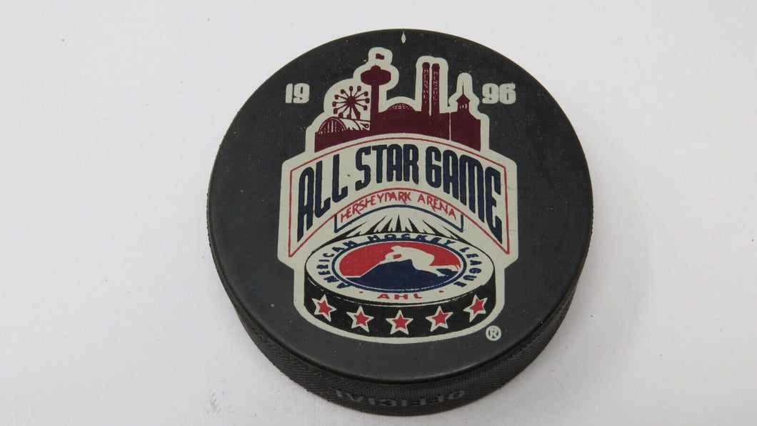 1996 AHL All Star Game Official Game Puck! Not Used RARE Hershey Park Arena PA!