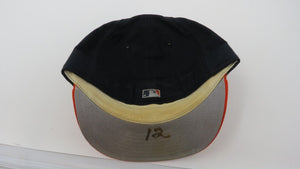 1996 Phil Nevin Detroit Tigers Game Used Worn MLB Baseball Hat! RARE STYLE!