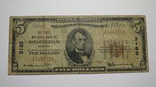Load image into Gallery viewer, $5 1929 Birmingham Alabama AL National Currency Bank Note Bill Ch. #3185 RARE