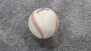 2020 Wade LeBlanc Baltimore Orioles Strikeout Game Used Baseball! Danny Jansen