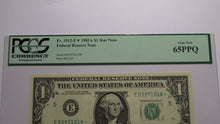 Load image into Gallery viewer, $1 1981-A Federal Reserve Star Note Currency Bank Note Bill Gem New 65PPQ PCGS