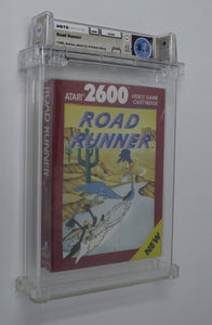 New Road Runner Looney Tunes Sealed Atari Video Game Wata Graded 8.0 B+ Seal!