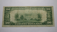 Load image into Gallery viewer, $20 1929 Canonsburg Pennsylvania PA National Currency Bank Note Bill! #4570 VF