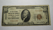 Load image into Gallery viewer, $10 1929 Floral Park New York NY National Currency Bank Note Bill Charter #12449