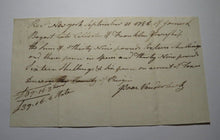 Load image into Gallery viewer, 1786 New York NY Loan Document Colonial Currency Note Bill! Isaac Van der Beek