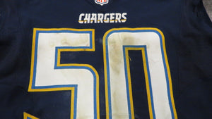 2014 Manti Te'o San Diego Chargers Game Used Worn Football Jersey Notre Dame Teo