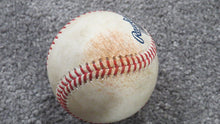 Load image into Gallery viewer, 2020 Kyle Finnegan Washington National Strikeout Game Used Baseball! Santander K