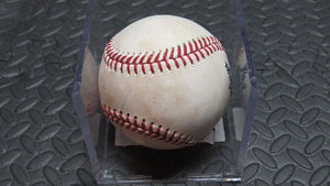 2019 Patrick Corbin Washington Nationals Two Outs Game Used Baseball! 9 Pitches