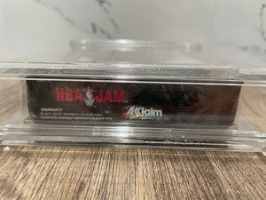 New Original NBA JAM Super Nintendo Factory Sealed Video Game! Wata Graded 1994