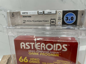 Unopened Asteroids  Atari 2600 Sealed Video Game! Wata Graded! 1981 Release