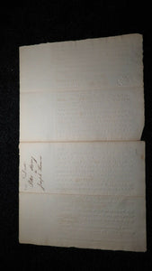 1794 Northumberland Pennsylvania PA Colonial Currency Land Grant 400 Acres RARE