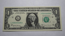 Load image into Gallery viewer, $1 2017 Fancy Serial Number Federal Reserve Bank Note Bill Crisp Uncirculated 45