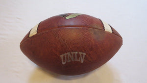 Game Used Nike Vapor One UNLV Rebels College Football Leather Game Ball
