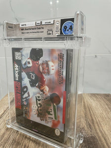 NFL Quarterback Club '96 Super Nintendo Sealed Video Game Wata 9.4 A+ Football