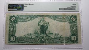 $10 1902 Franklin New Hampshire NH National Currency Bank Note Bill #2443 VF20