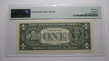 Load image into Gallery viewer, $1 1988 Radar Serial Number Federal Reserve Currency Bank Note Bill PMG UNC67EPQ