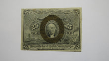 Load image into Gallery viewer, 1863 $.25 Second Issue Fractional Currency Obsolete Bank Note Bill 2nd VF+ Error