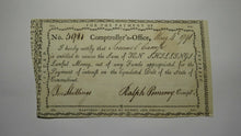Load image into Gallery viewer, 1791 10 Shillings Connecticut Comptrollers Office Colonial Currency Note Pomeroy