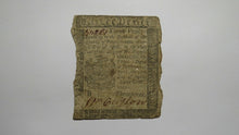 Load image into Gallery viewer, 1776 Three Pence Pennsylvania PA Colonial Currency Bank Note Bill RARE ISSUE 3d