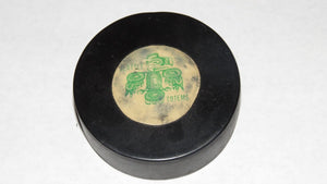1970's Seattle Totems Official Converse Viceroy CHL Game Puck! Not Used
