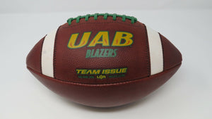 Team Issued UAB Blazers NCAA College Football Leather Game Issued Ball Alabama