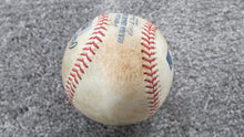 Load image into Gallery viewer, 2020 Nate Lowe Tampa Bay Rays RBI Single Game Used MLB Baseball! Alex Cobb