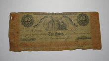 Load image into Gallery viewer, $.10 1862 Newark New Jersey NJ Obsolete Currency Bank Note Bill! City of Newark