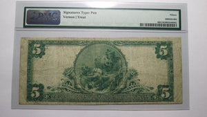 $5 1902 Farmingdale New York NY National Currency Bank Note Bill #8882 F15 PMG