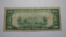Load image into Gallery viewer, $20 1929 Hudson Falls New York NY National Currency Bank Note Bill Ch #8297 RARE