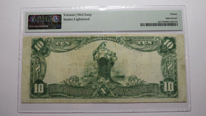 $10 1902 Marshfield Wisconsin WI National Currency Bank Note Bill #4573 PMG F15