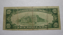 Load image into Gallery viewer, $10 1929 Port Henry New York NY National Currency Bank Note Bill Ch. #4858 RARE!