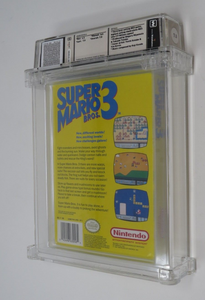 Super Mario Brothers 3 Complete In Box Nintendo Video Game Wata Graded 7.0 CIB