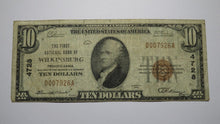 Load image into Gallery viewer, $10 1929 Wilkinsburg Pennsylvania PA National Currency Bank Note Bill #4728 RARE