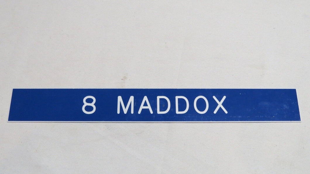 1994 Tommy Maddox Los Angeles Rams Game Used NFL Locker Room Nameplate!