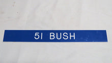 Load image into Gallery viewer, 1994 Blair Bush Los Angeles Rams Game Used NFL Locker Room Nameplate! Washington