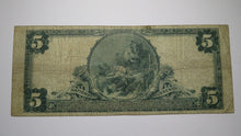 Load image into Gallery viewer, $5 1902 Gainesville New York NY National Currency Bank Note Bill Ch. #5867 RARE