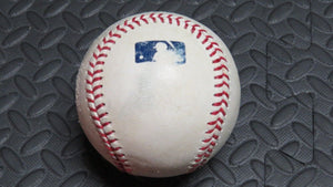 2021 Josh Staumont Kansas City Royals Called Strike Game Used MLB Baseball! 9th