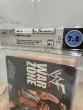 Load image into Gallery viewer, WWF War Zone Wrestling Nintendo 64 N64 Factory Sealed Video Game Wata Graded 7.5
