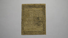 Load image into Gallery viewer, 1777 Six Pence Pennsylvania PA Colonial Currency Bank Note Bill RARE ISSUE 6d