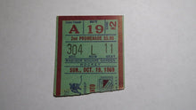 Load image into Gallery viewer, October 19, 1969 New York Rangers Vs. Toronto Maple Leafs Hockey Ticket Stub