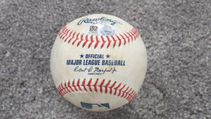 2020 Ji-Man Choi Tampa Bay Rays Game Used Foul MLB Baseball! Shawn Armstrong