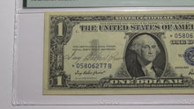 Load image into Gallery viewer, $1 1957 Ivy Baker Priest Courtesy Autographed Silver Certificate UNC66 Star Note