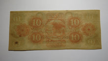 Load image into Gallery viewer, $10 18__ New Orleans Louisiana LA Obsolete Currency Bank Note Bill! Canal UNC++