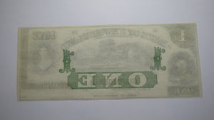 $1 18__ East Haddam Connecticut Obsolete Currency Bank Note Remainder Bill UNC++