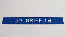 Load image into Gallery viewer, 1994 Howard Griffith Los Angeles Rams Game Used NFL Locker Room Nameplate! ILL.