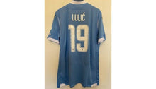Load image into Gallery viewer, 2019 Senad Lulic Match Issued Worn Lazio Vs Juventus Soccer Shirt! Game Jersey