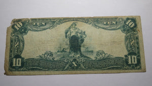 $10 1902 Fair Haven Vermont VT National Currency Bank Note Bill #344 Fairhaven