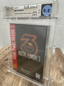 Mortal Kombat 3 Sega Genesis Midway Factory Sealed Video Game Wata 8.5 Graded A+